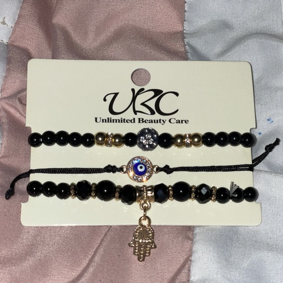 Evil eye 3 piece bracelet - Picture 5 of 6